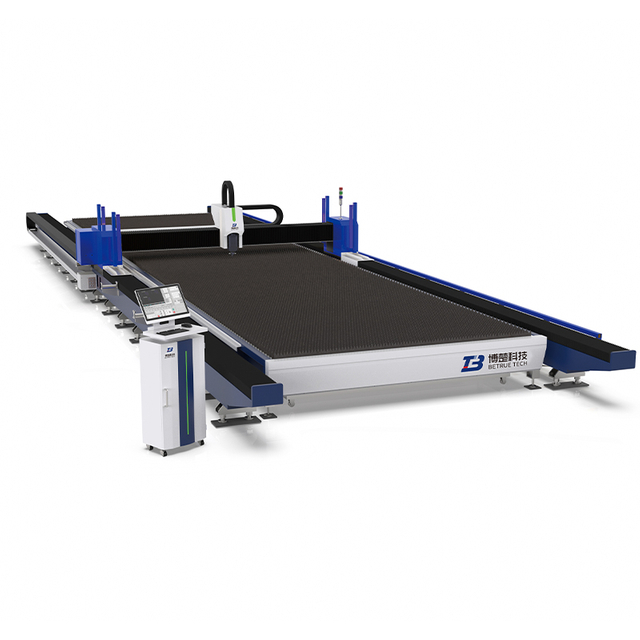 M&aacute;quina de corte a laser para chapa de a&ccedil;o