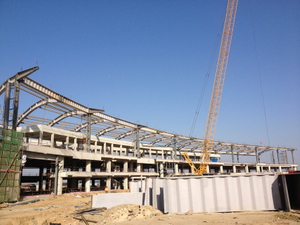 Terminal de l'a&eacute;roport de Chaoshui &agrave; Yantai, Shandong