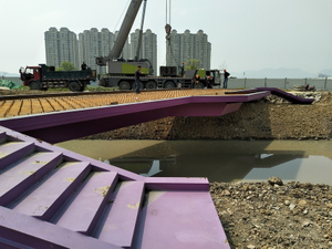 Ponte nell'Universit&agrave; di Wenzhou-Kean