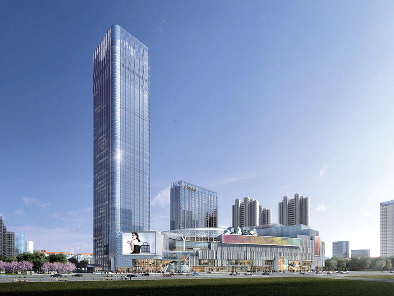 Centro commerciale della citt&agrave; di Nanchino Hongyue_1.jpg