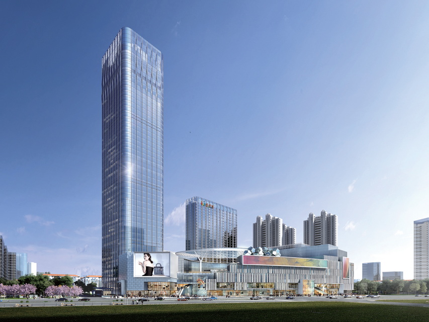Centro commerciale della citt&agrave; di Nanchino Hongyue_1.jpg